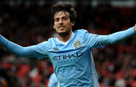 david silva manchester city